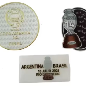 Copa América 2021 Final football patch 14 championships won soccer patch