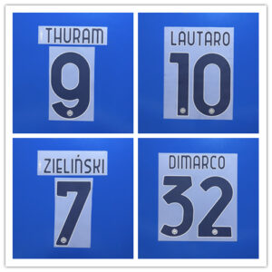 2026 2027 Inter Milan away LAUTARO BONNY DIMARCO FRATTESI 26-27 soccer Jersey number