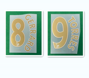 2007 2008 LIVERPOOL GERRARD TORRES Premier League Gold 07-08 soccer number